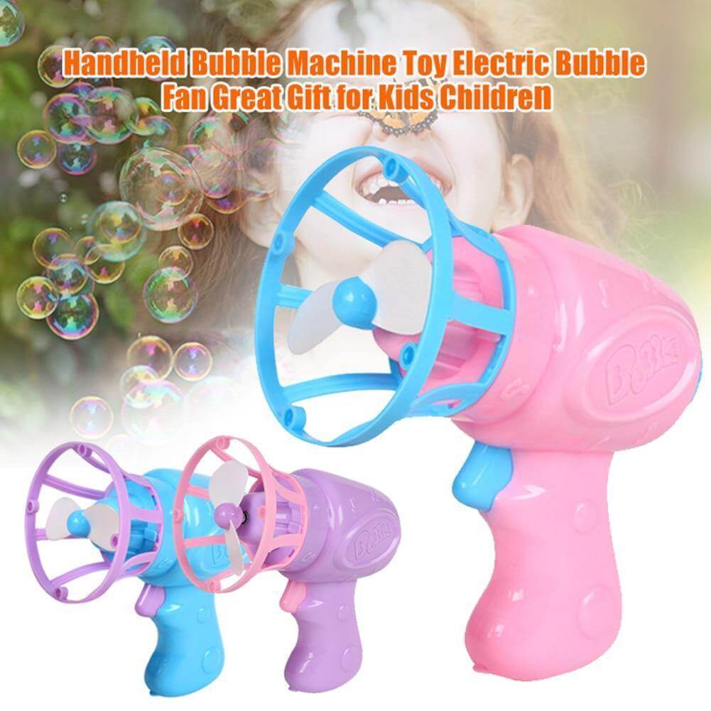 Electric Kids Bubble Flower Fan - MaviGadget