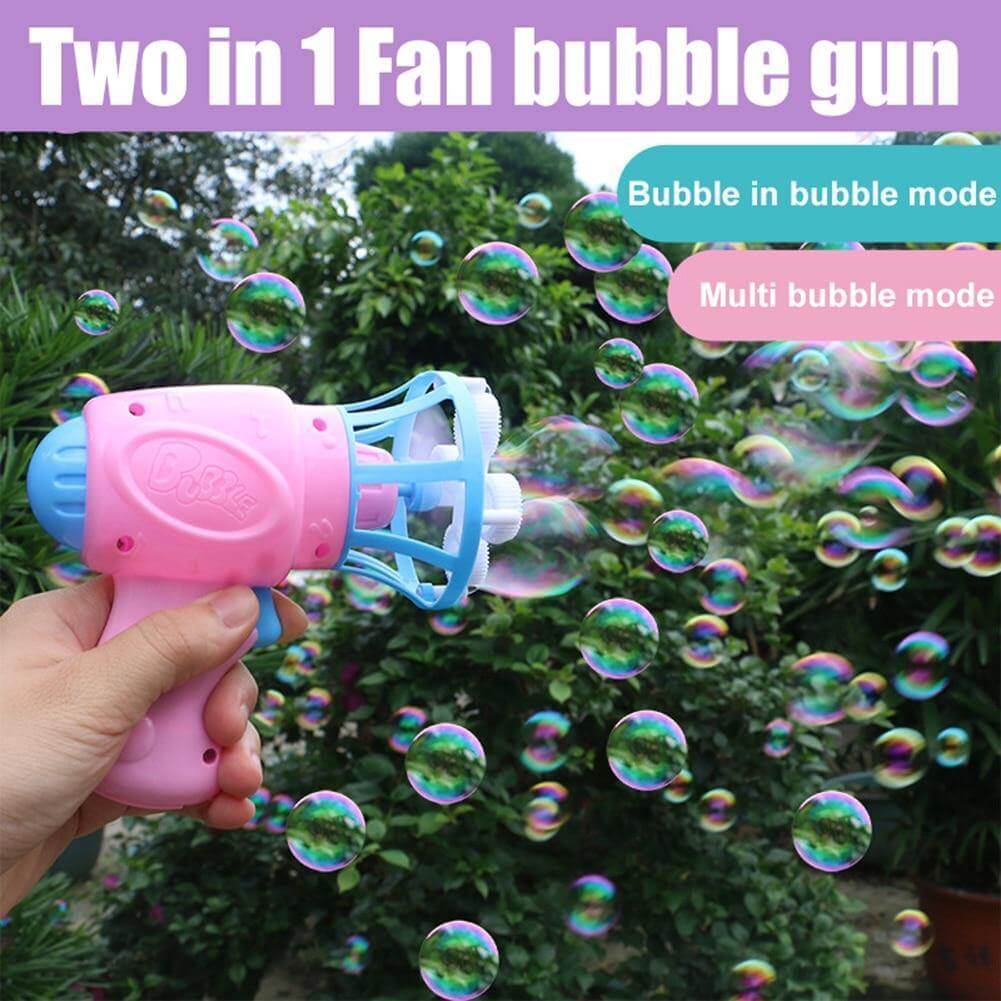 Electric Kids Bubble Flower Fan - MaviGadget