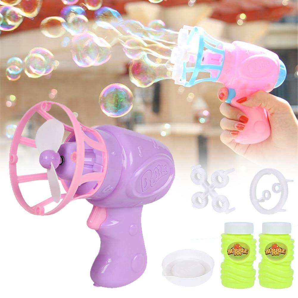 Electric Kids Bubble Flower Fan - MaviGadget