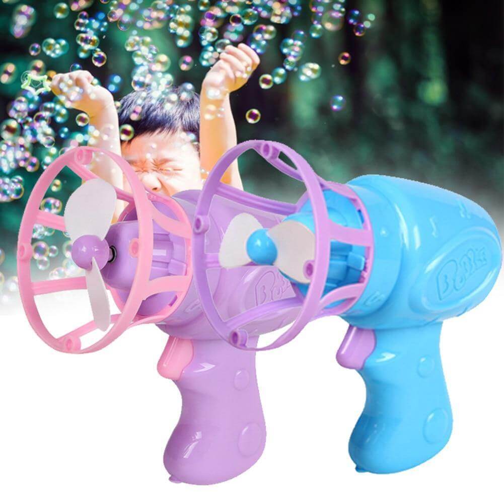 Electric Kids Bubble Flower Fan - MaviGadget