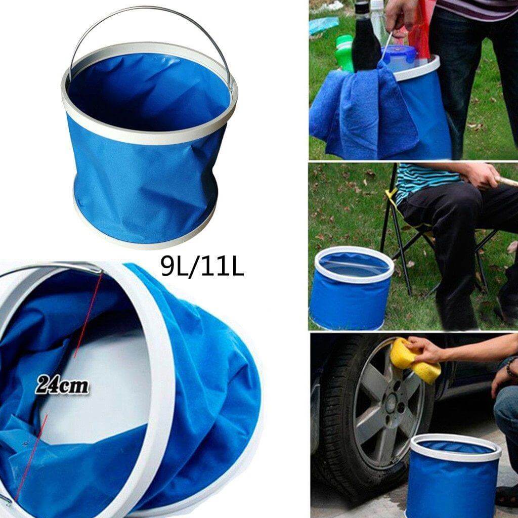 Waterproof Folding Simple Water Container Bucket - MaviGadget