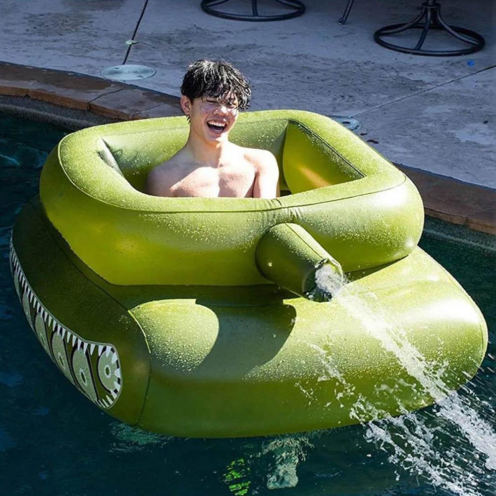 Inflatable Large Pool Tank with Spray Gun - MaviGadget