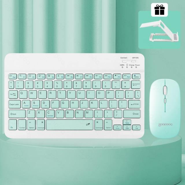 Bluetooth Mini Thin Keyboard Mouse Set - MaviGadget