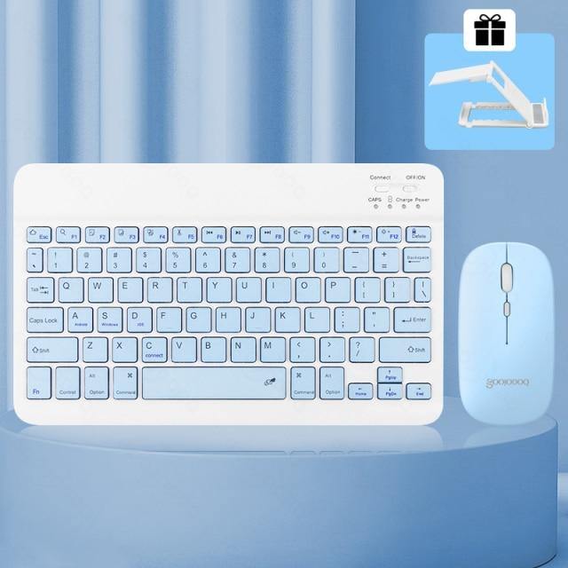 Bluetooth Mini Thin Keyboard Mouse Set - MaviGadget