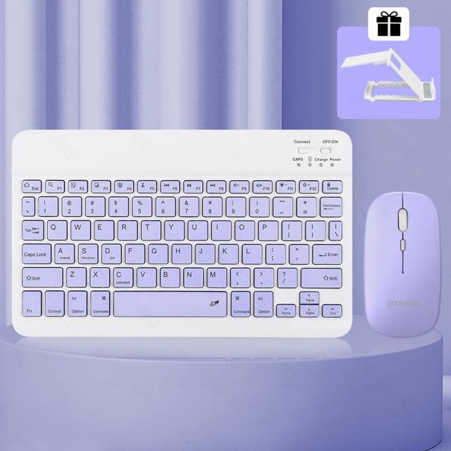 Bluetooth Mini Thin Keyboard Mouse Set - MaviGadget
