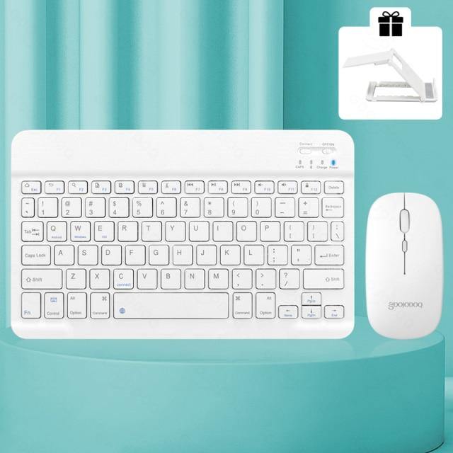 Bluetooth Mini Thin Keyboard Mouse Set - MaviGadget