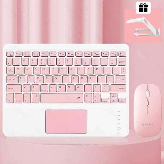 Bluetooth Mini Thin Keyboard Mouse Set - MaviGadget
