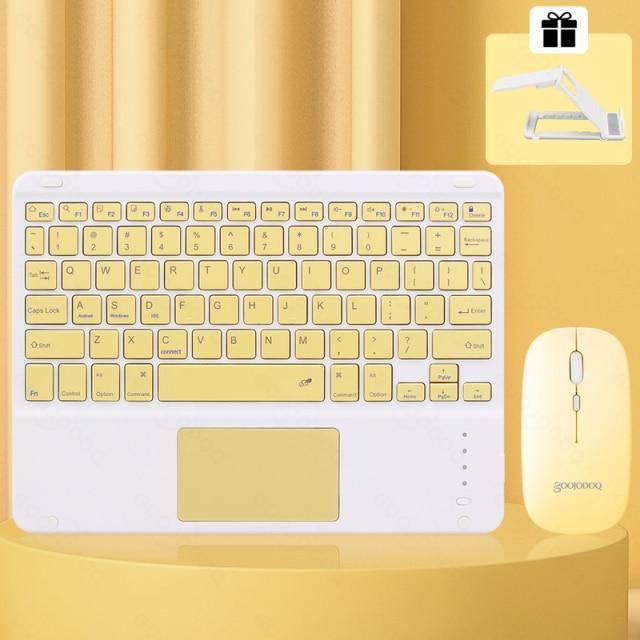 Bluetooth Mini Thin Keyboard Mouse Set - MaviGadget