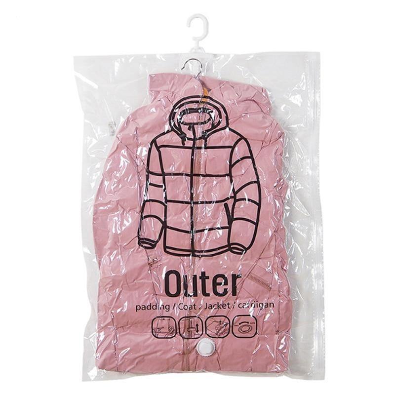 Closet Organizer Hanging Vacuum Bag - MaviGadget