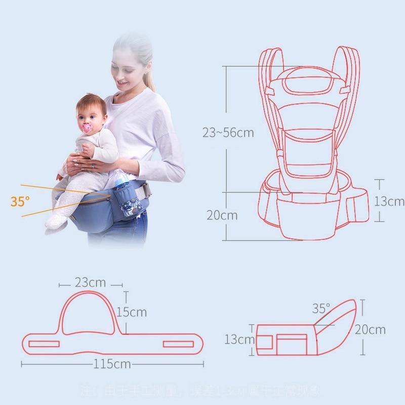 Travel Ergonomic Shoulder Backpack Baby Carrier - MaviGadget