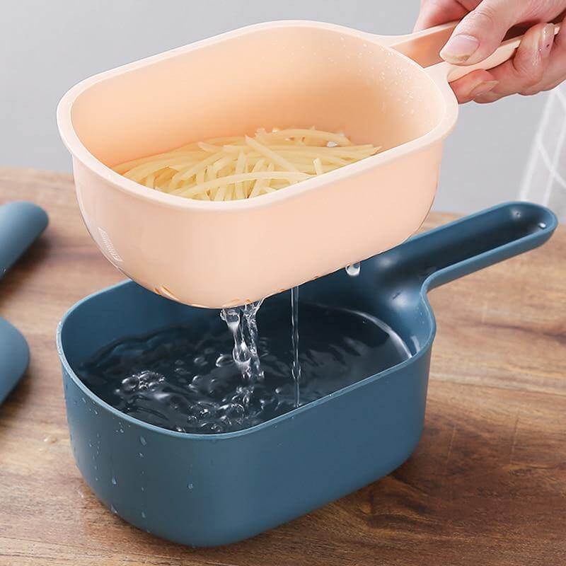 Pastel Multifunctional Easy Storage Grater - MaviGadget