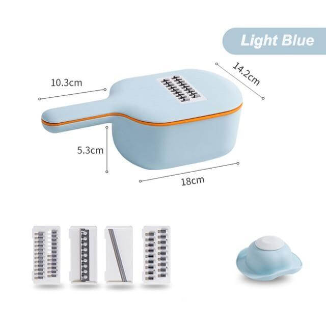 Pastel Multifunctional Easy Storage Grater - MaviGadget