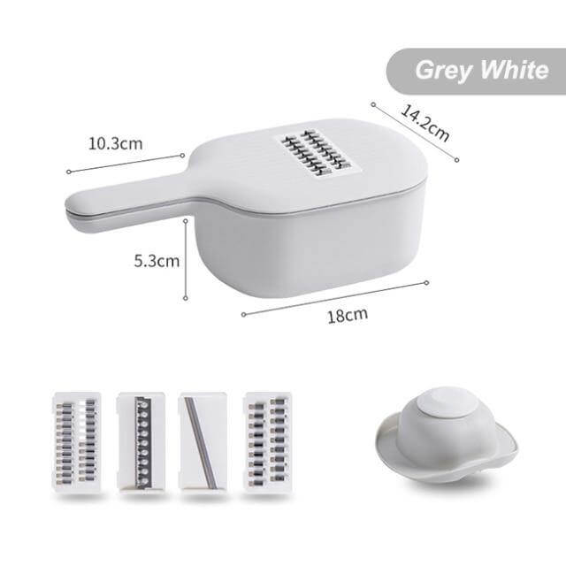 Pastel Multifunctional Easy Storage Grater - MaviGadget
