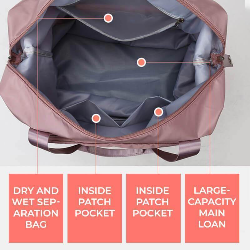 Large Capacity Lightweight Easy Folding Travel Bag - MaviGadget