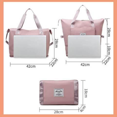 Large Capacity Lightweight Easy Folding Travel Bag - MaviGadget