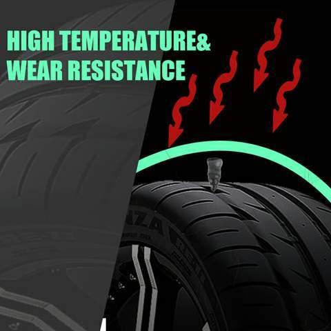 Easy Fix Tubeless Vacuum Tire Repair Rubber Nail - MaviGadget
