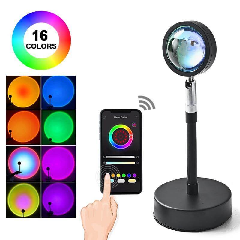 Remote Control Sunset Atmosphere LED Lamp - MaviGadget