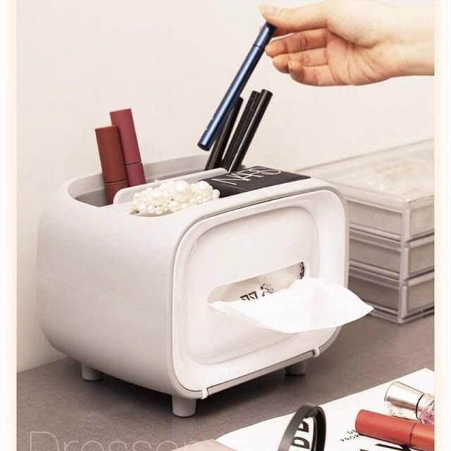 Multifunctional Phone Holder Tissue Box - MaviGadget