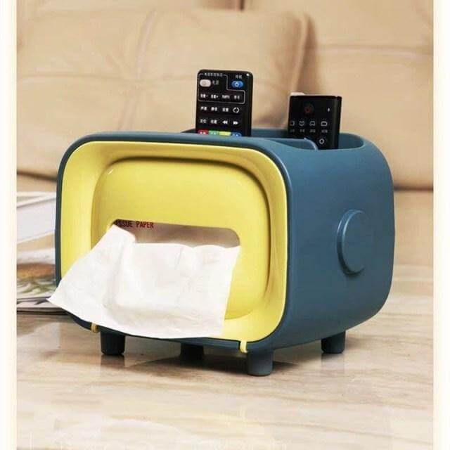Multifunctional Phone Holder Tissue Box - MaviGadget