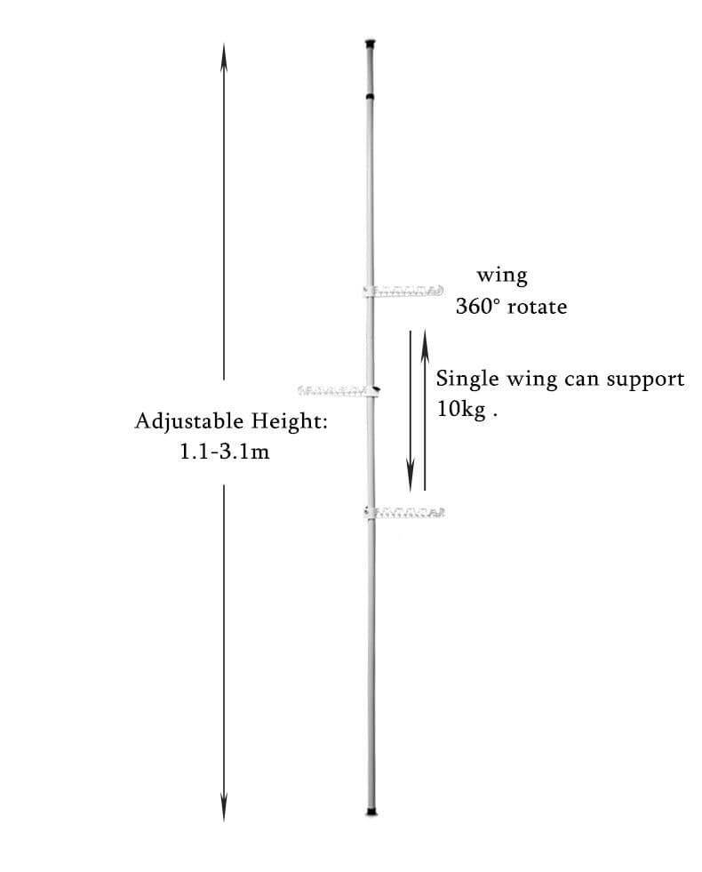 Adjustable Laundry Drying Clothes Hanger - MaviGadget