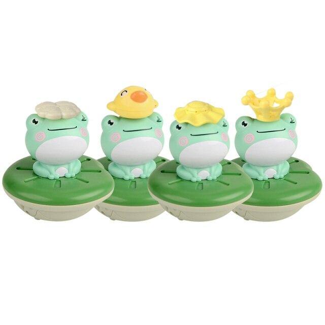 Floating Frog Rotating Sprinkler Toy - MaviGadget