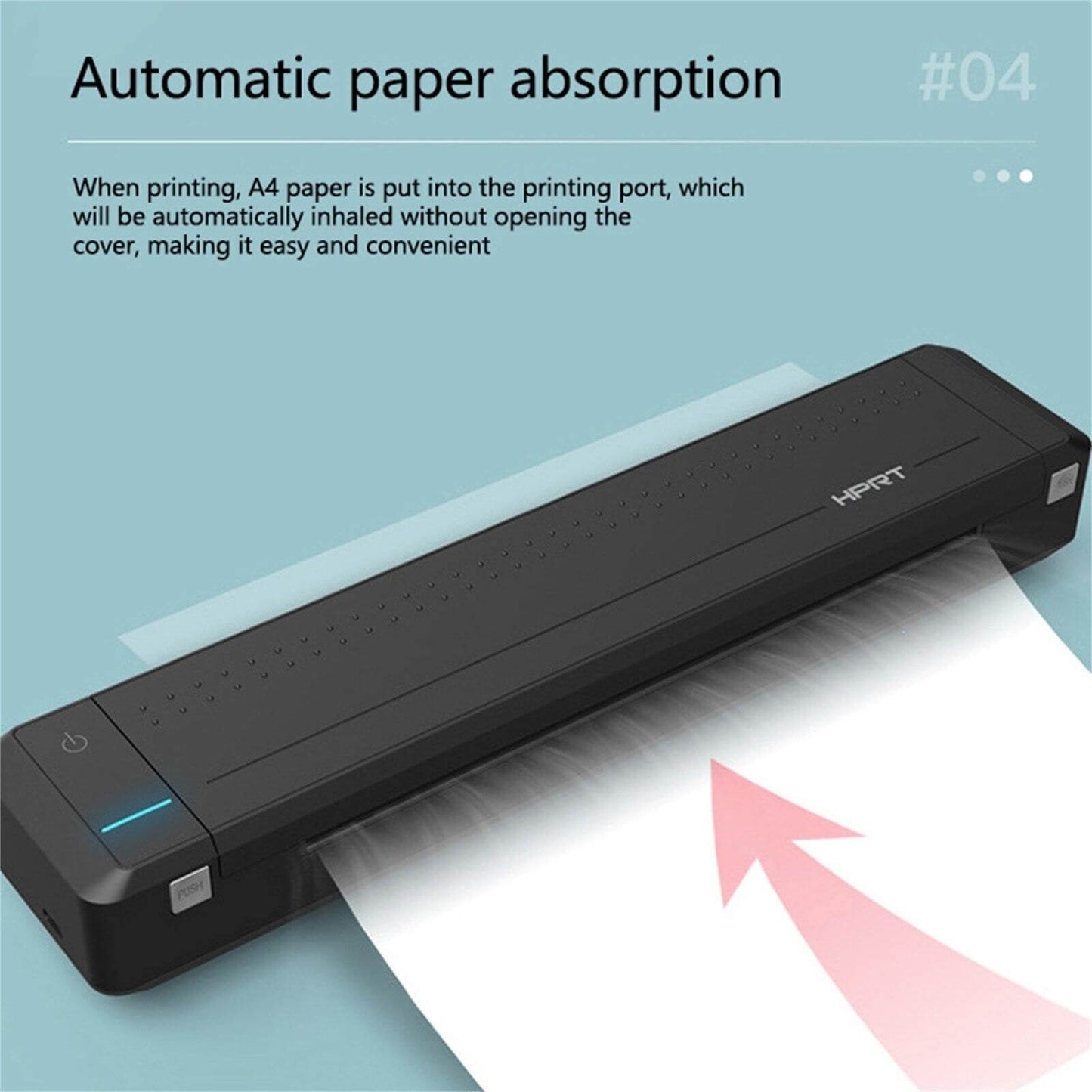 Portable Mini Bluetooth Thermal Printer with Built-in Battery - MaviGadget