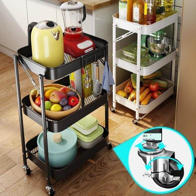 Foldable Easy Kitchen Stuff Storage Organizer - MaviGadget