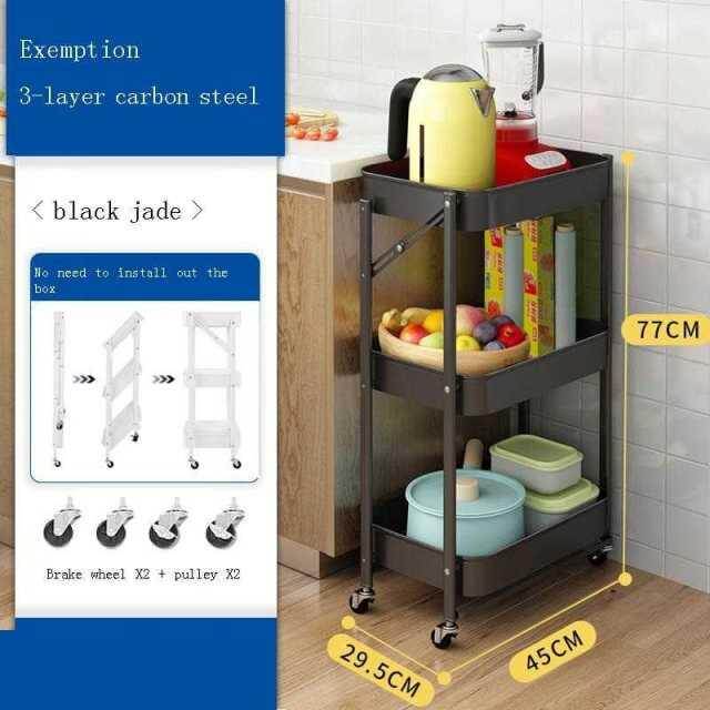 Foldable Easy Kitchen Stuff Storage Organizer - MaviGadget