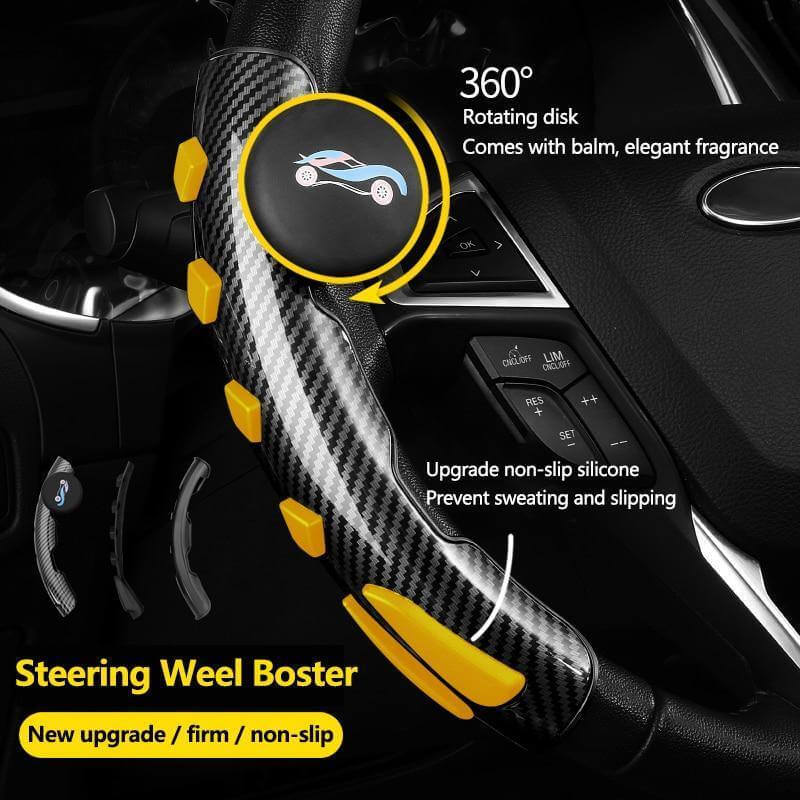 Universal Anti-Slip Car Steering Wheel Booster Cover - MaviGadget