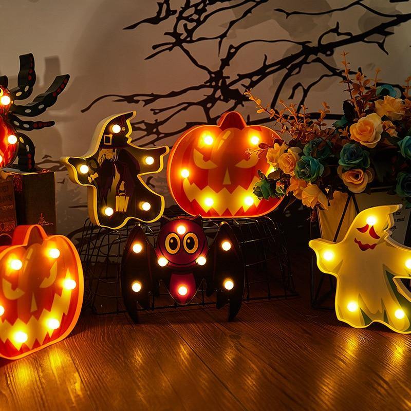Halloween Pumpkin Decoration Led Night Lamp - MaviGadget