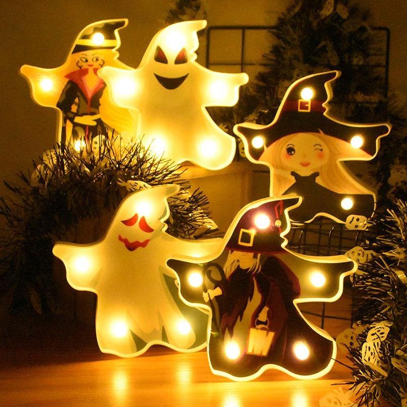 Halloween Pumpkin Decoration Led Night Lamp - MaviGadget