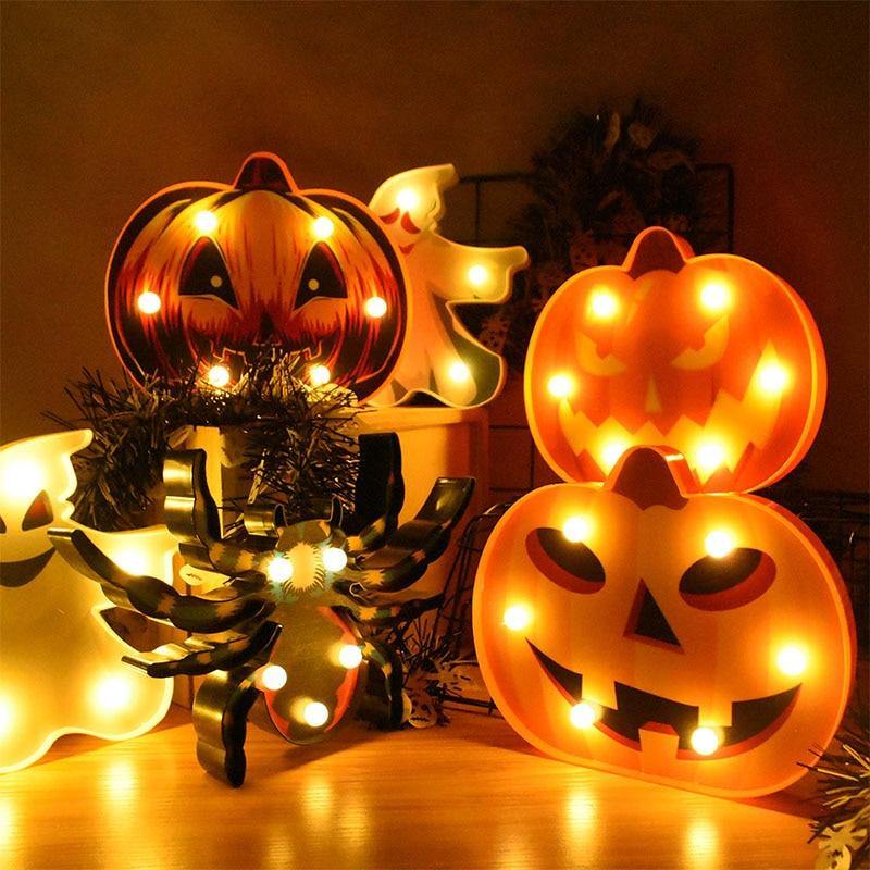 Halloween Pumpkin Decoration Led Night Lamp - MaviGadget