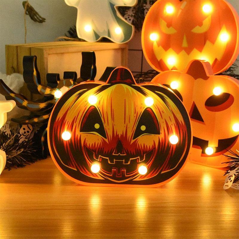 Halloween Pumpkin Decoration Led Night Lamp - MaviGadget
