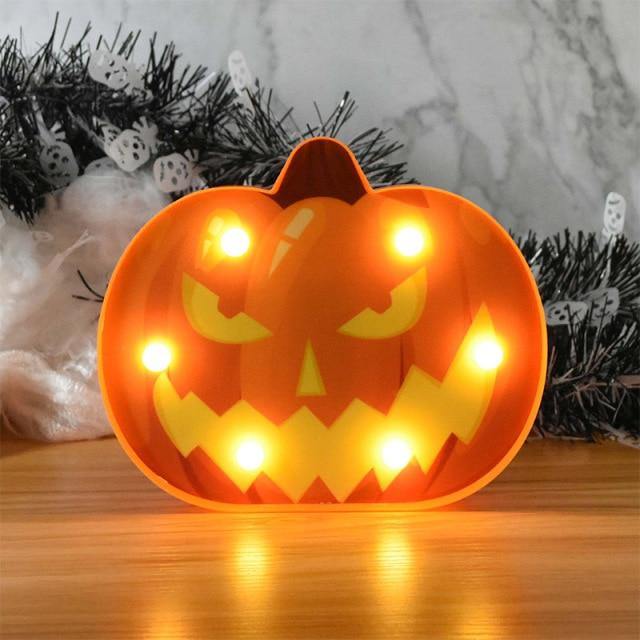 Halloween Pumpkin Decoration Led Night Lamp - MaviGadget