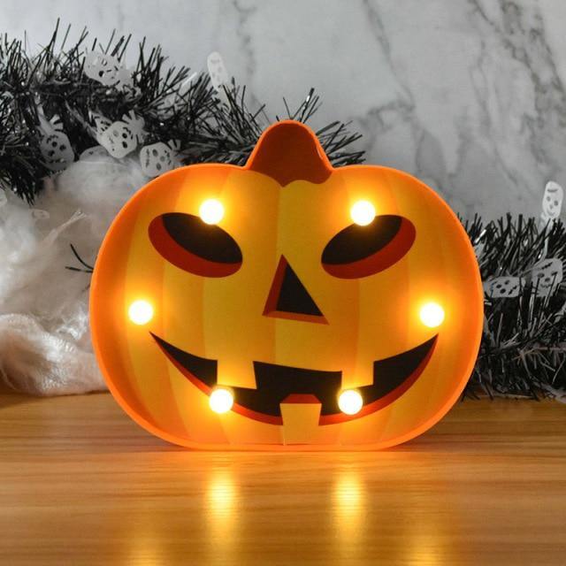 Halloween Pumpkin Decoration Led Night Lamp - MaviGadget