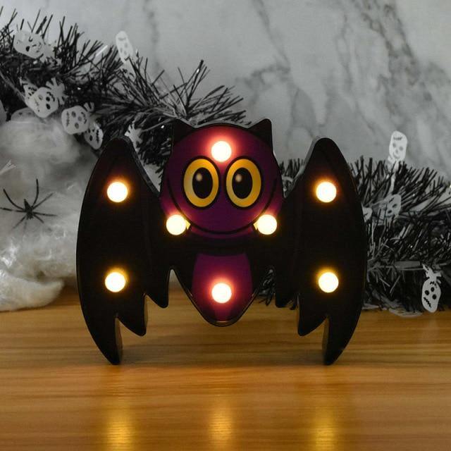 Halloween Pumpkin Decoration Led Night Lamp - MaviGadget