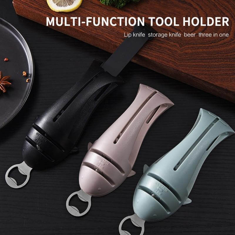 3In1 Multifunctional Grindstone Knife Sharpener - MaviGadget