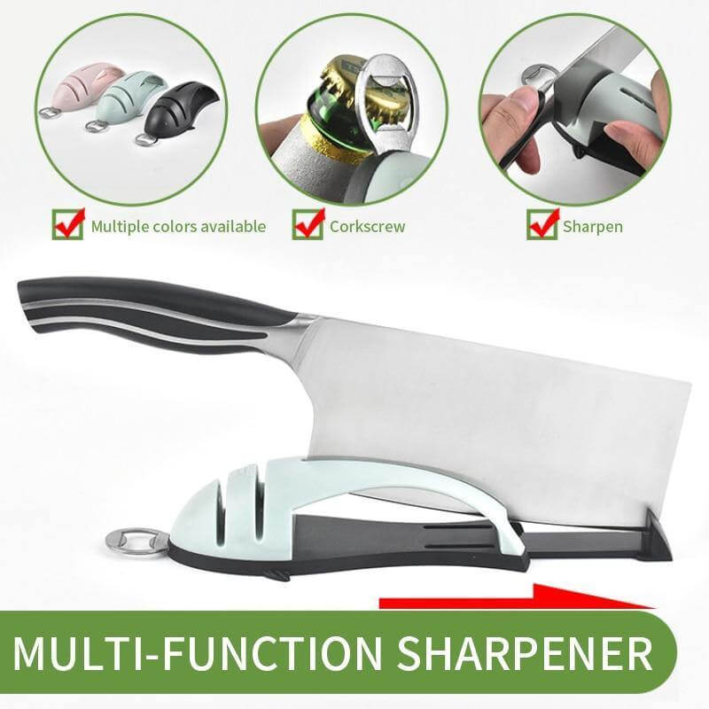3In1 Multifunctional Grindstone Knife Sharpener - MaviGadget