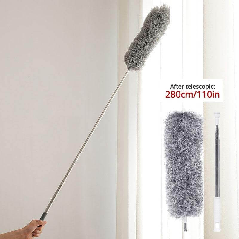Ultra-Long Retractable Adjustable Microfiber Dust Brush - MaviGadget