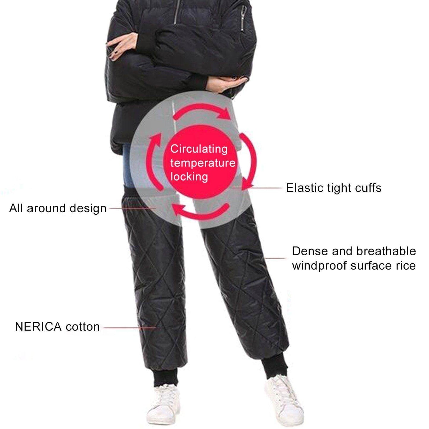 Knee Sleeves Thermal Protector Cover Pad - MaviGadget
