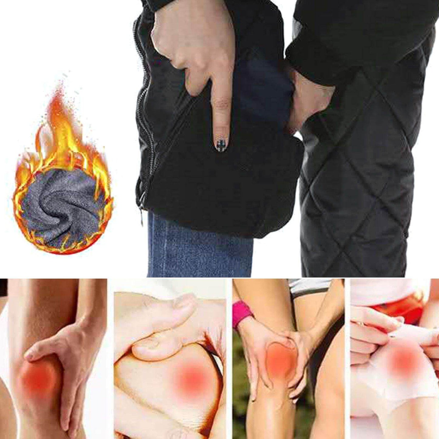Knee Sleeves Thermal Protector Cover Pad - MaviGadget