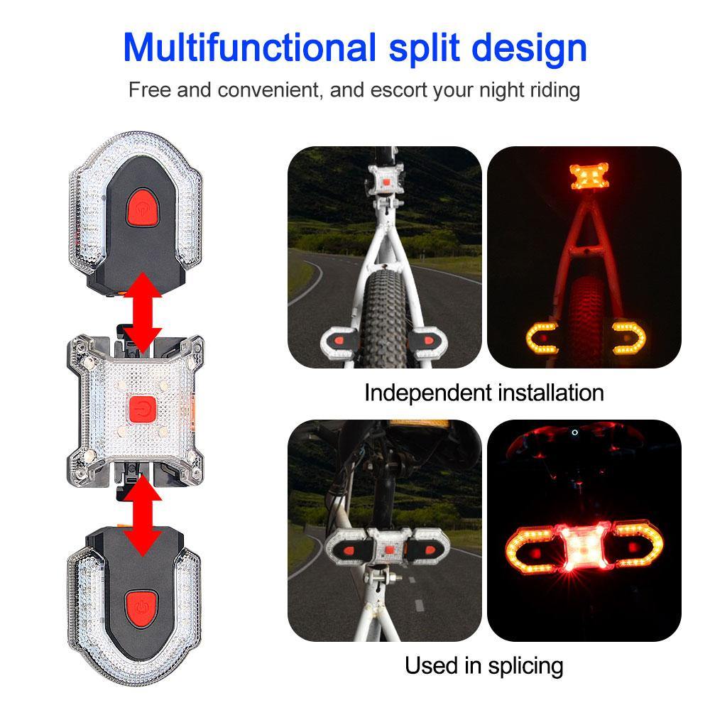 Smart Remote Control Bike Turning Light - MaviGadget