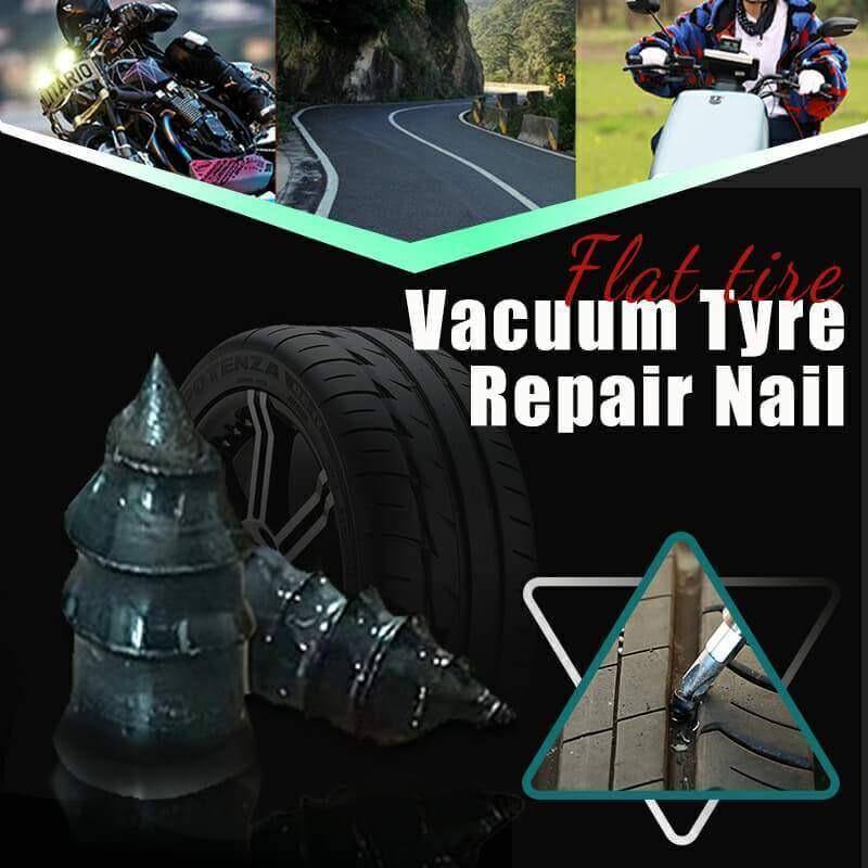 Easy Fix Tubeless Vacuum Tire Repair Rubber Nail - MaviGadget