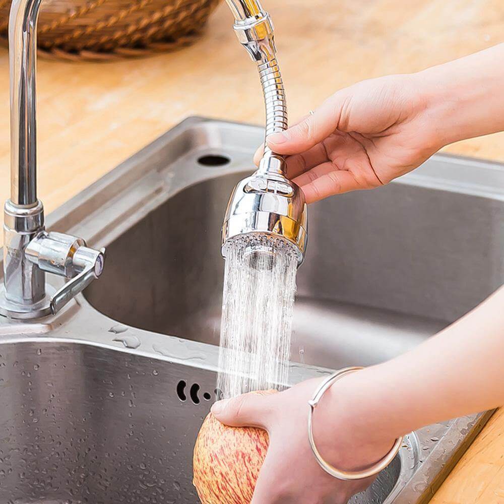 360 Degree Rotatable Water-saving Faucet Head - MaviGadget
