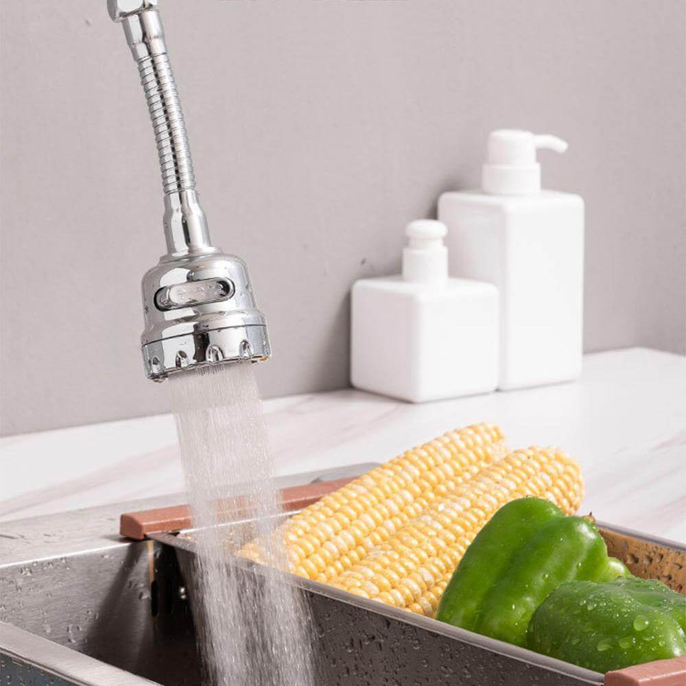 360 Degree Rotatable Water-saving Faucet Head - MaviGadget