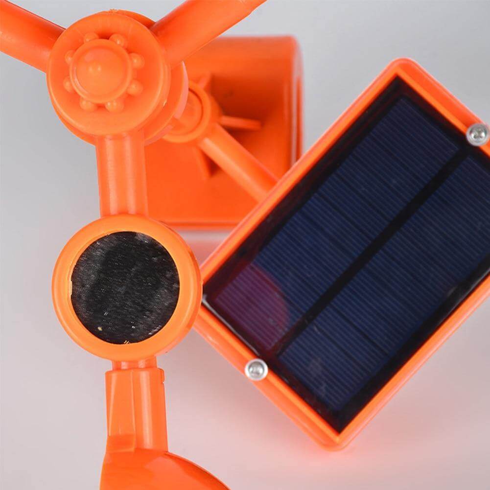 Wind Power Rotating Solar Animal Repeller - MaviGadget