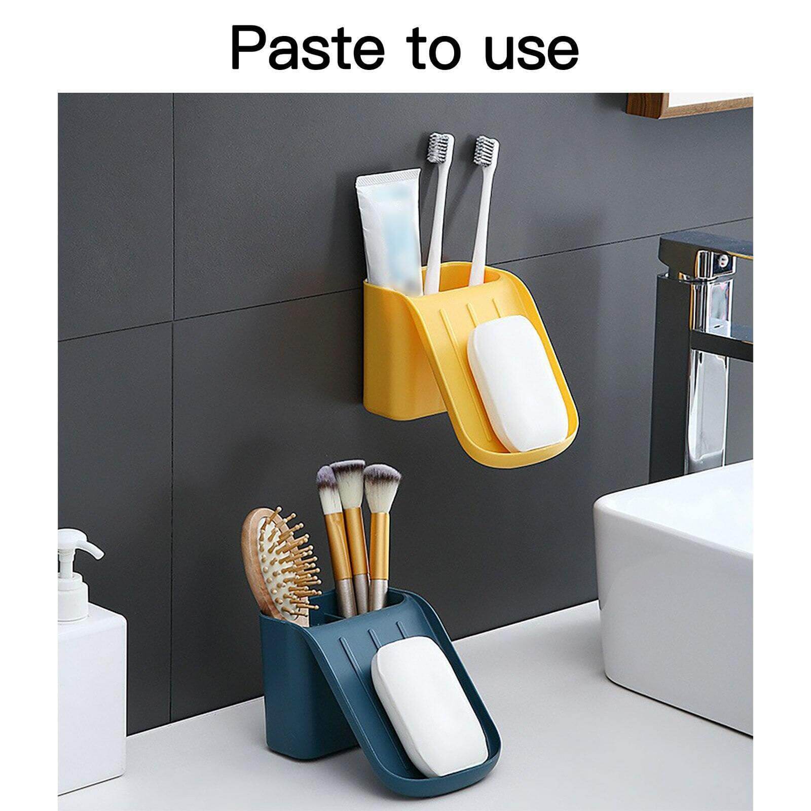 Multifunctional Smart Suction Soap Holder Rack - MaviGadget