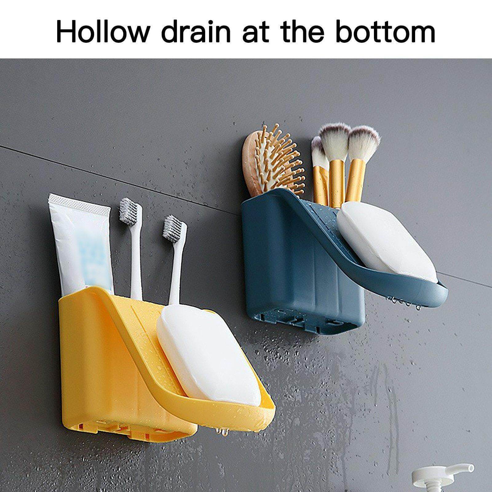Multifunctional Smart Suction Soap Holder Rack - MaviGadget