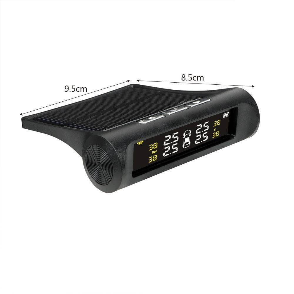 Solar Power Car Tire Pressure Sensor Monitoring System - MaviGadget