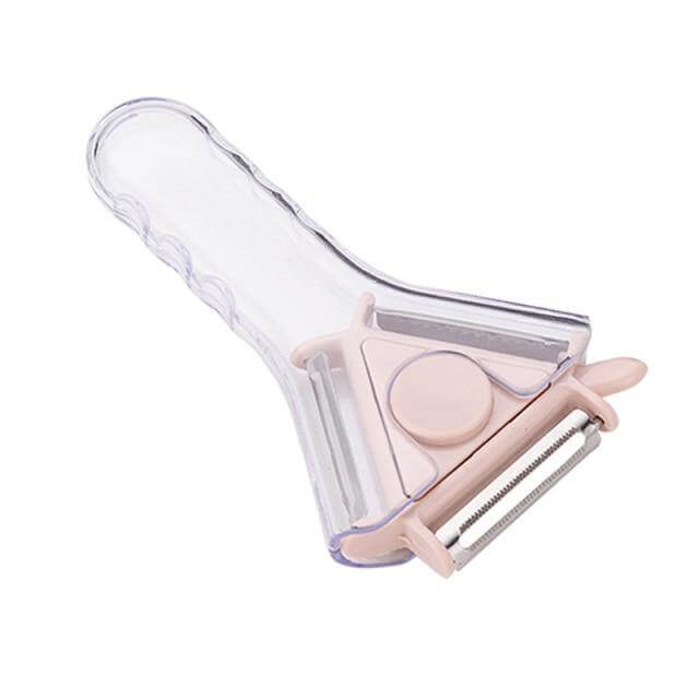 3in1 Rotating Stainless Steel Fruit Vegetable Peeler - MaviGadget